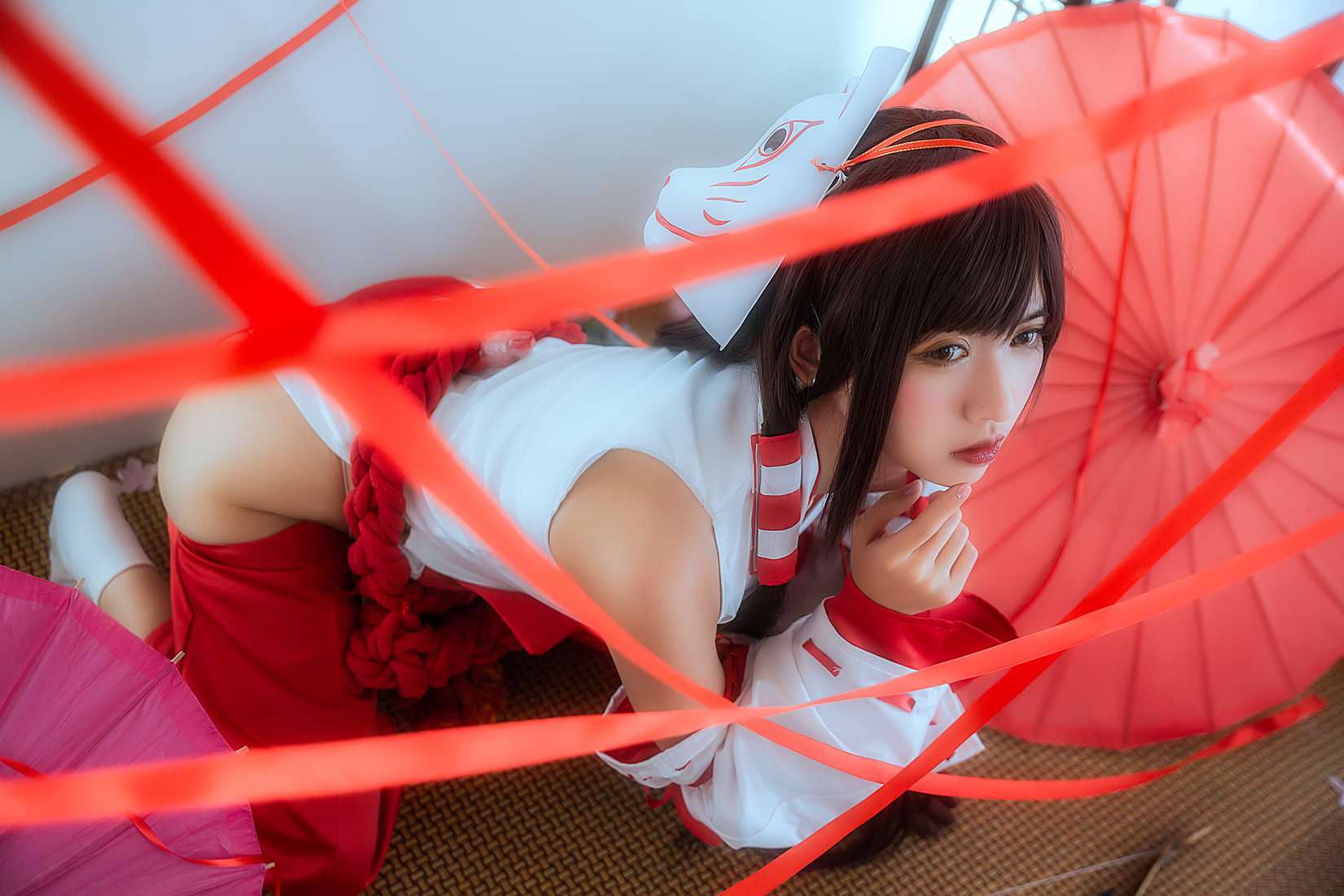 网红Coser@鳗鱼霏儿 巫女 在线浏览 – 速更版-艺库