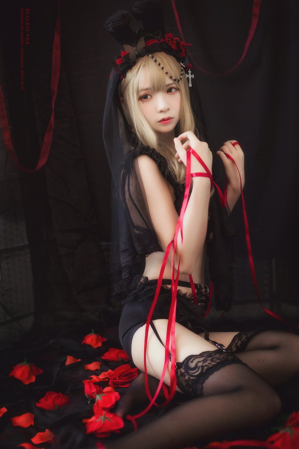 网红Coser@疯猫ss 黑色玫瑰 在线浏览 - 速更版-艺库