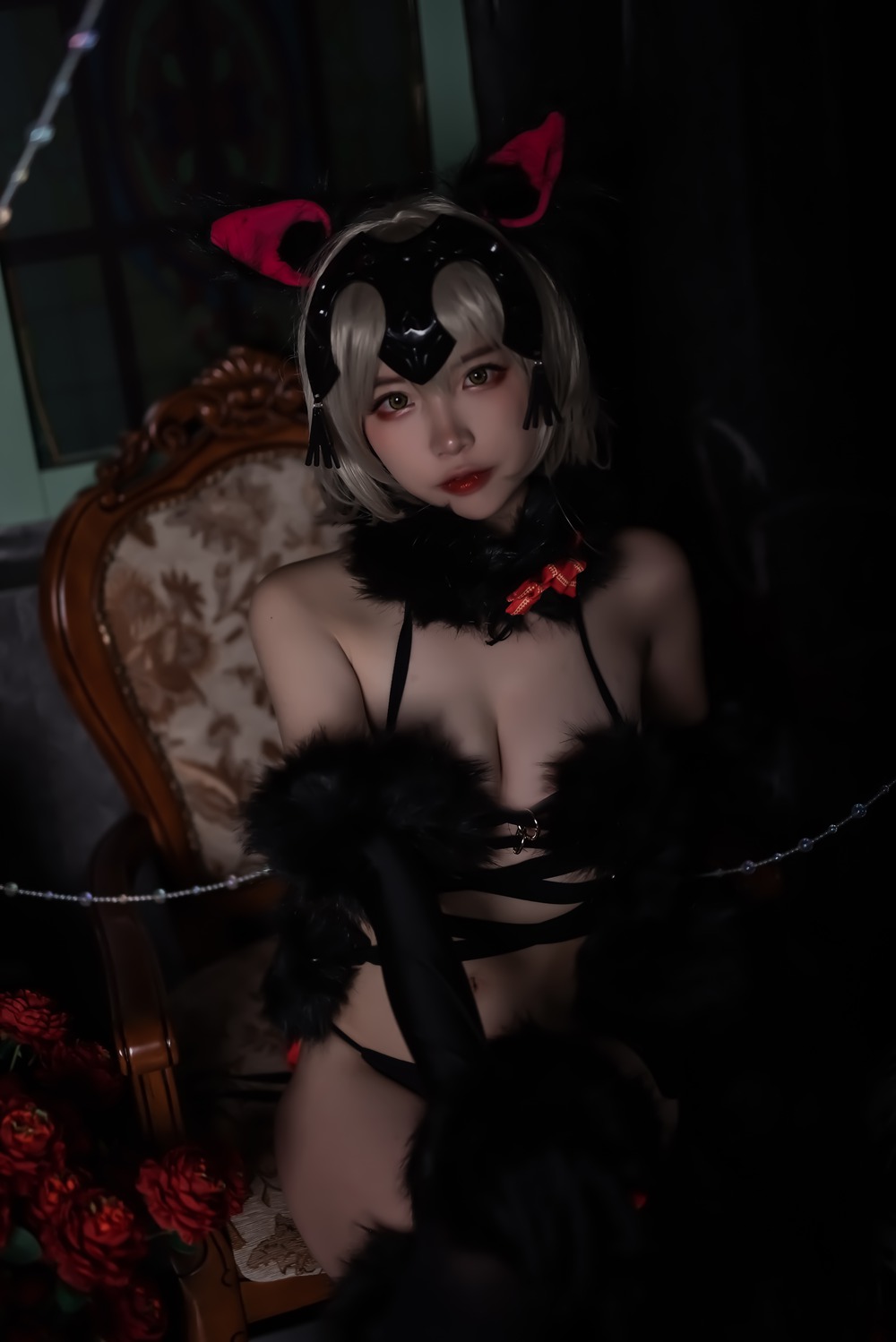 网红Coser@二佐Nisa Fate黑贞万圣节 在线浏览 - 速更版-艺库