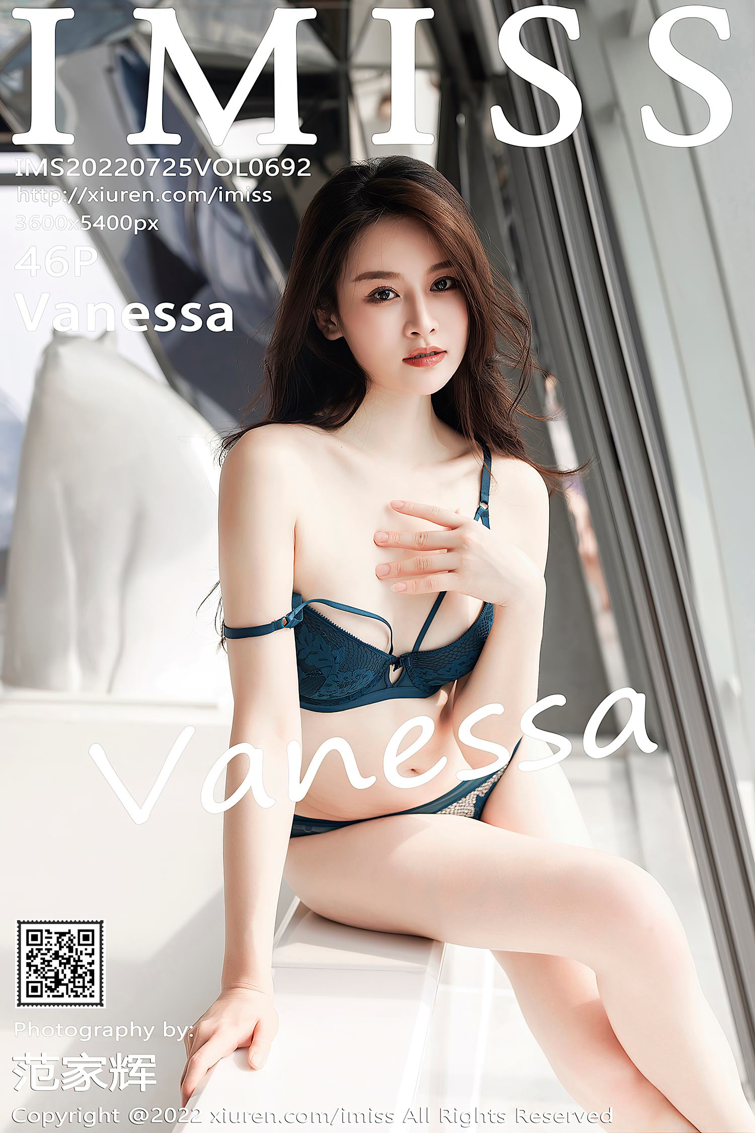 [IMISS爱蜜社] 2022.07.25 VOL.692 Vanessa 丝袜美腿[47P] - 速更版-艺库