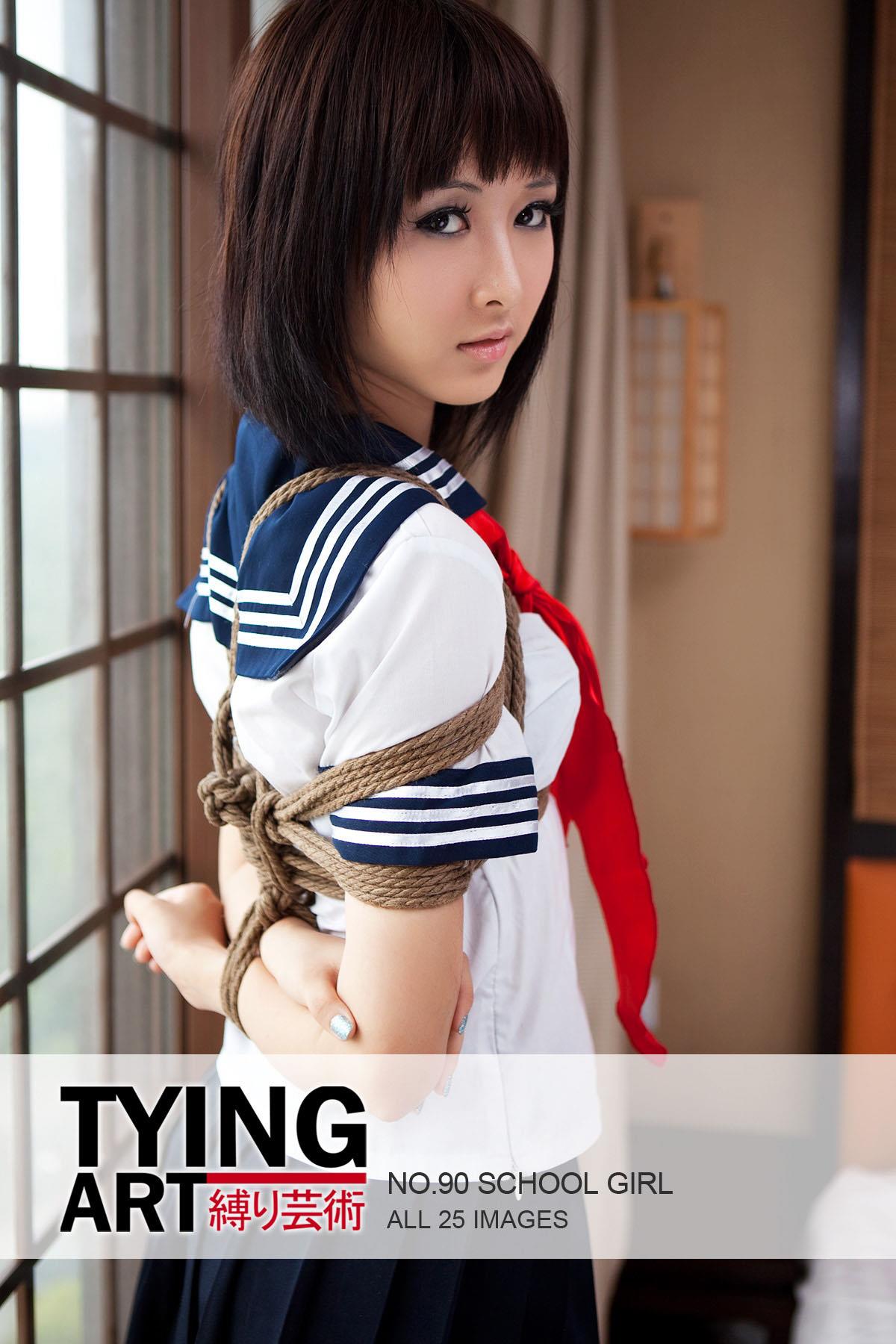 [禁忌摄影]Taboo-love NO.090 TyingArt 縛リ芸術 Shiryl School Girl[27P] – 速更版-绅士图