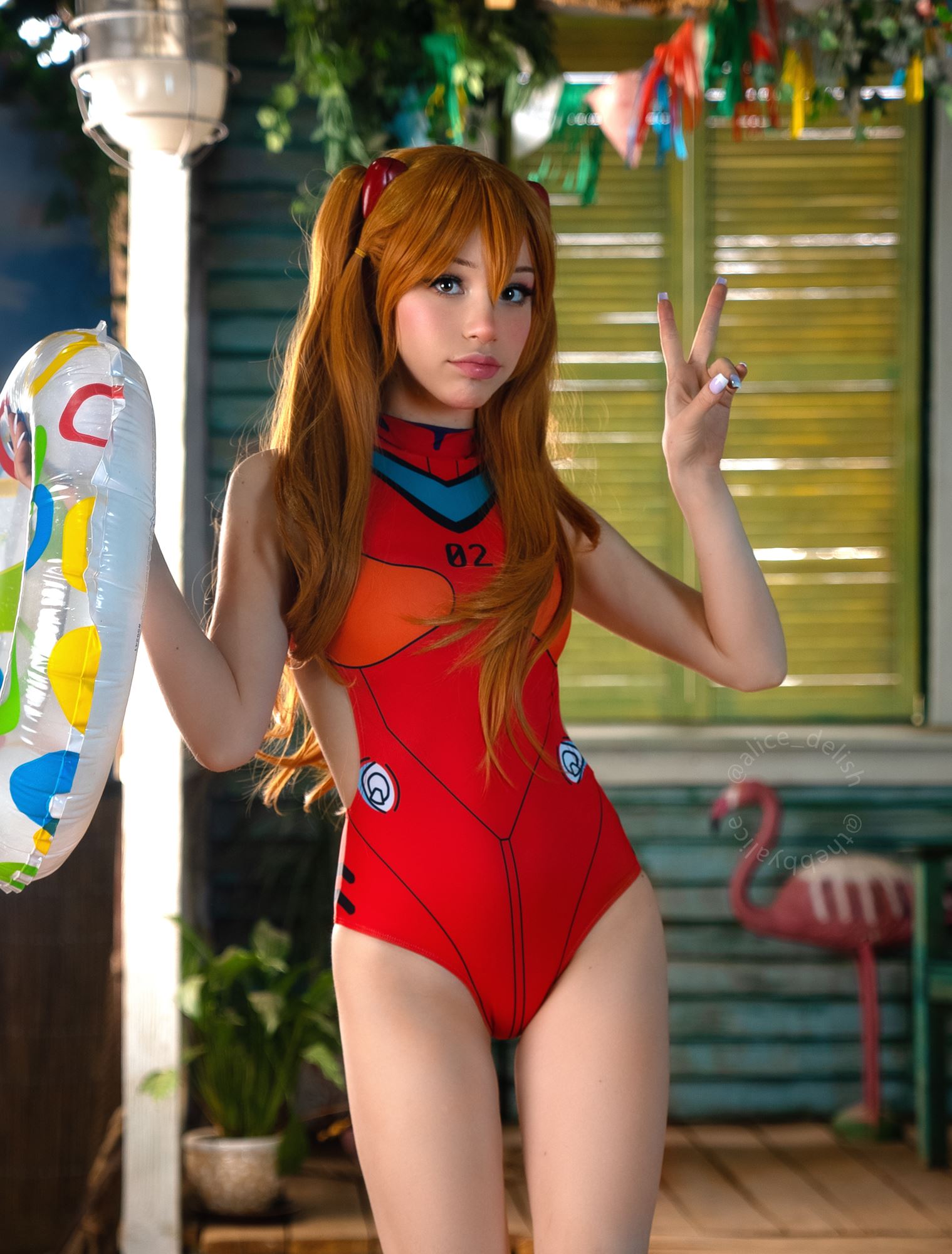 Alice Delish - Asuka Swimsuit[8P] - 速更版-艺库