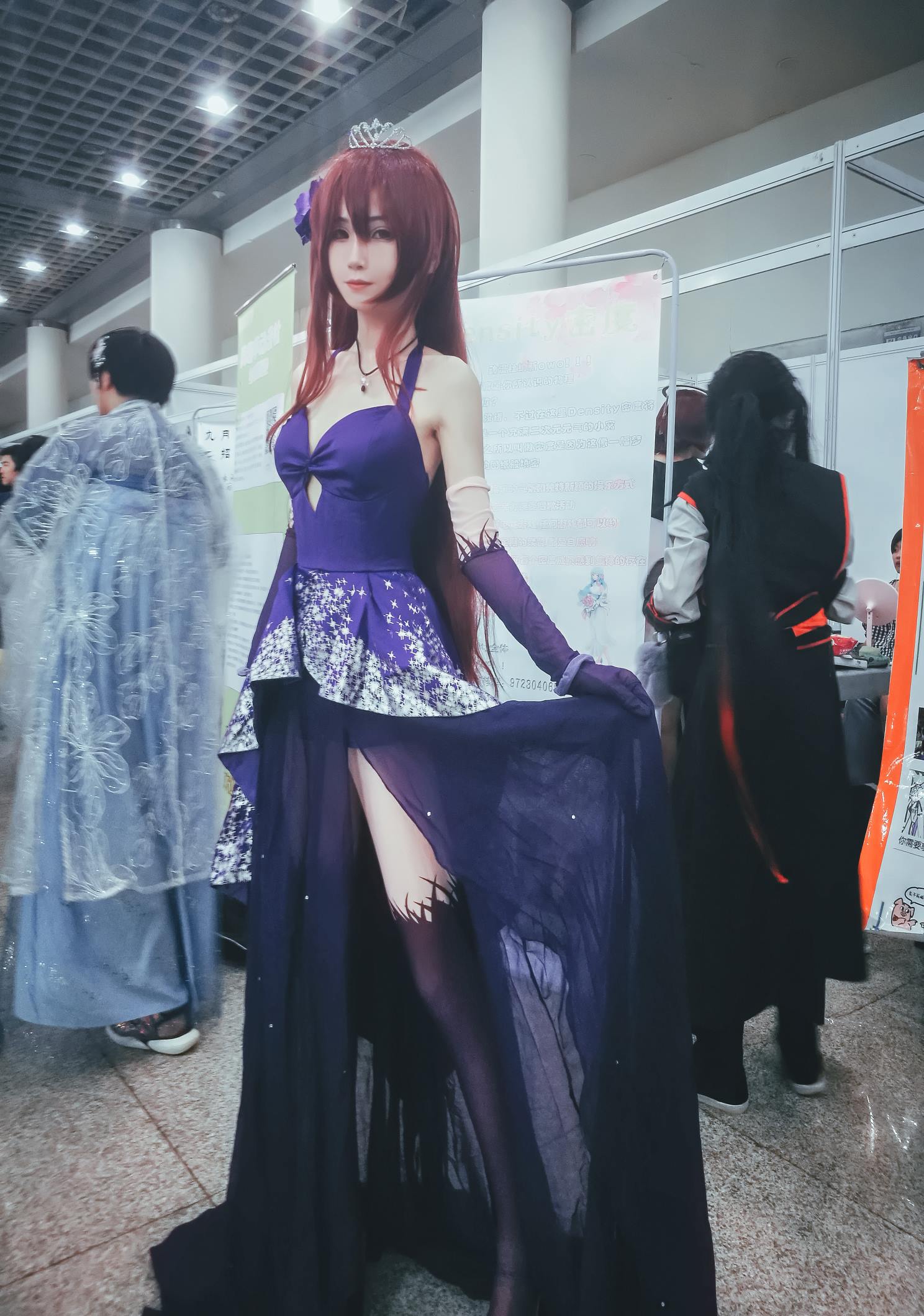 妖君白研 - FATE GRAND ORDER COS FGO漫展场照斯卡哈[5P] - 速更版-艺库