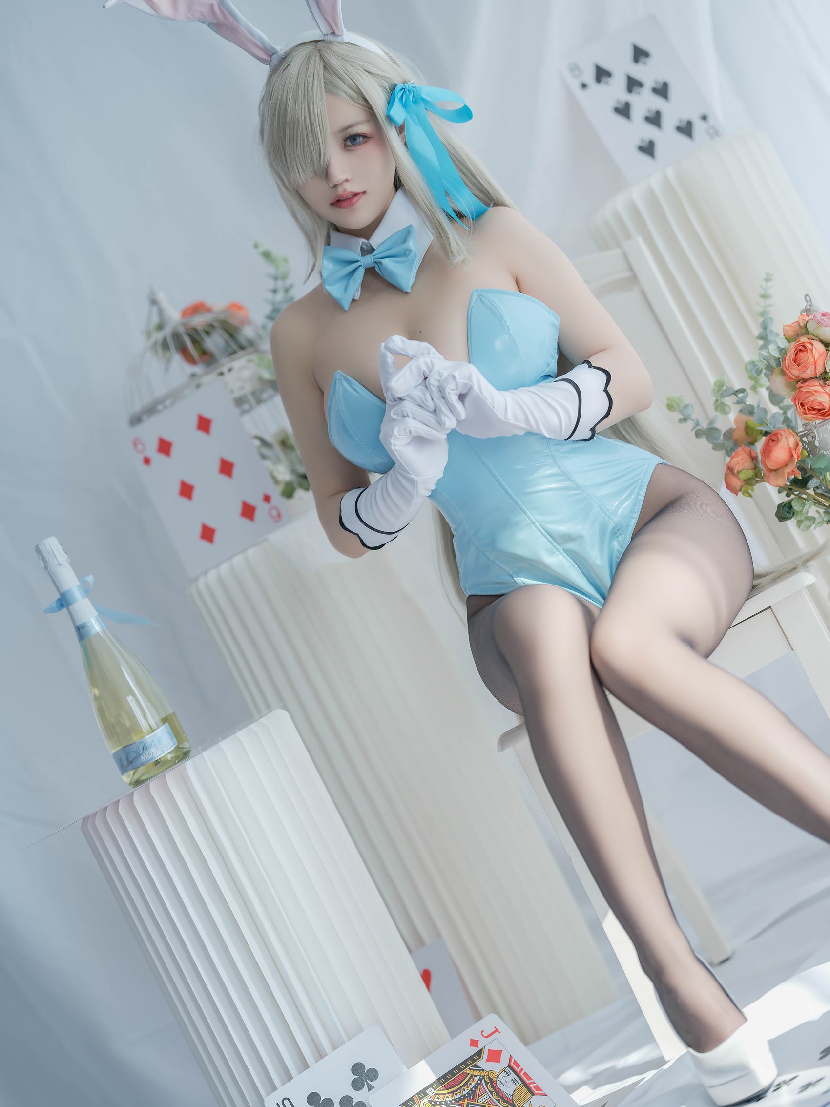 人气Coser@小仓千代w  明日奈兔女郎[22P] - 速更版-艺库