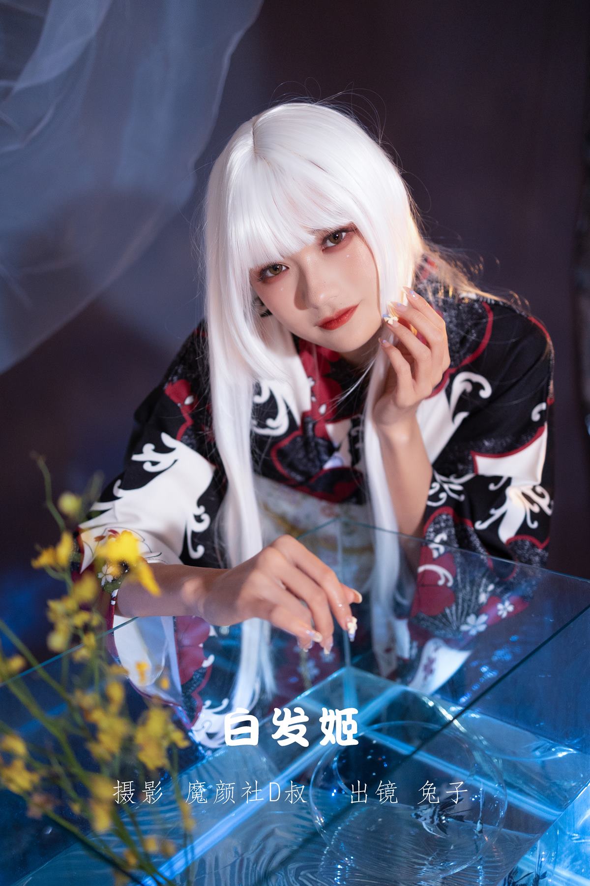 人气Coser@兔子Zzz不吃胡萝卜 白发姬 [42P] - 速更版-艺库